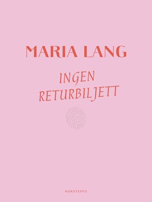 cover image of Ingen returbiljett